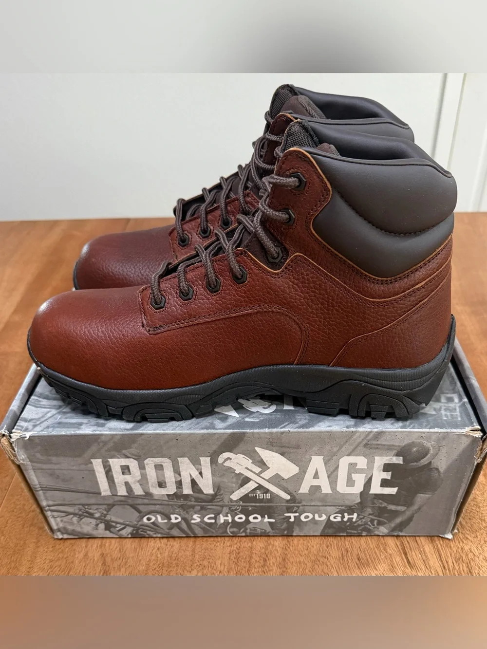 Iron Age - Men’s Trencher 6” Work Boot | Brown & Black | Size 11 M [Brand New]